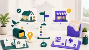 Webinkub blog guide: домициляция адреса предприятия во Франции