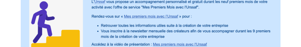 URSSAF: бесплатная программа «Mes Premiers Mois avec l'Urssaf»