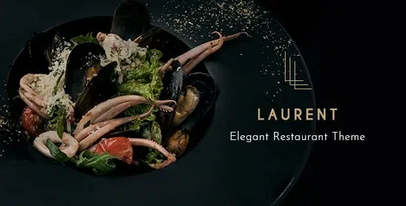 Превью шаблона Laurent для сайта гастрономического ресторана